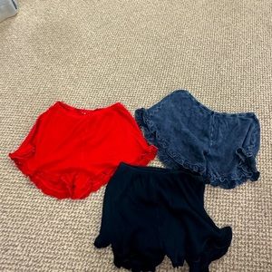 Pack of 3 hard tails